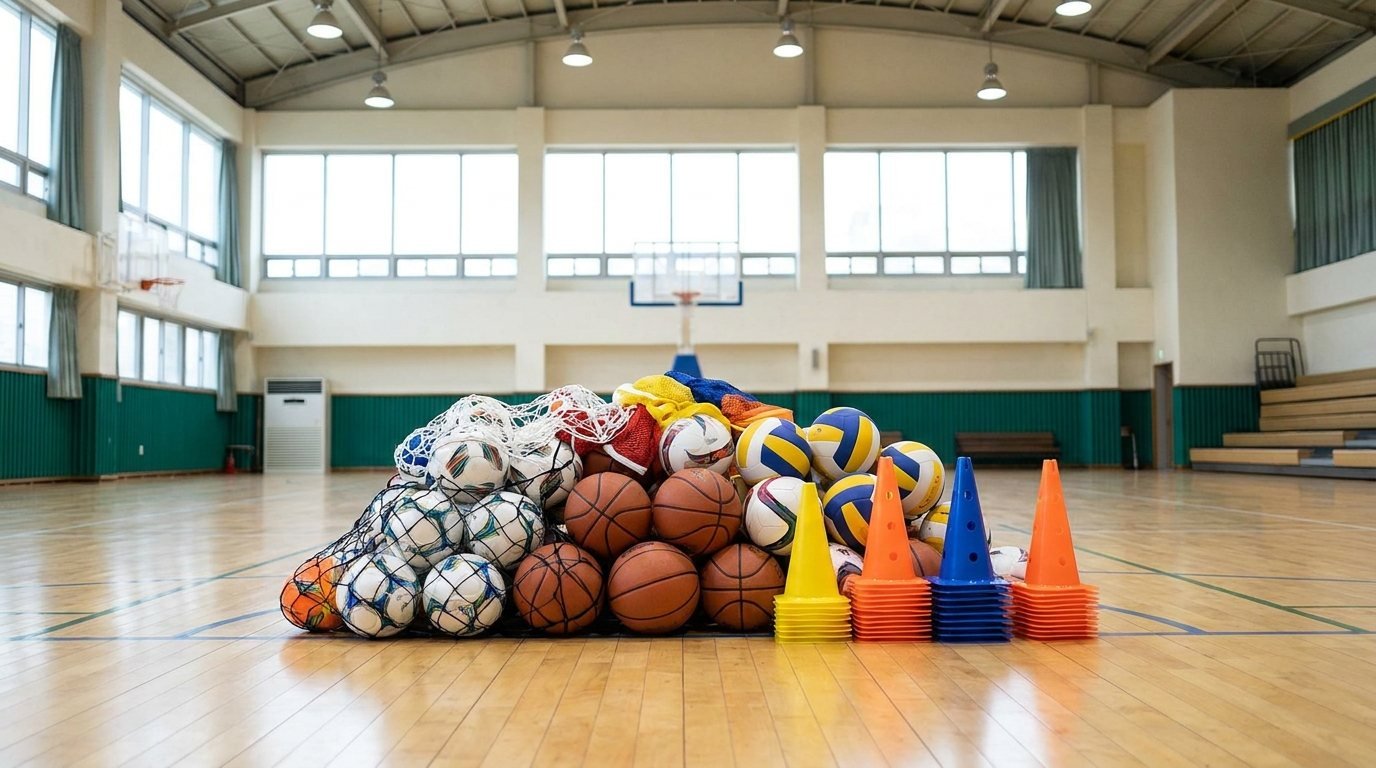 Okul spor kulüplerine malzeme desteği yeni sezon öncesinde teslim edildi